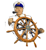 Hans Albers Illustration als Seemann